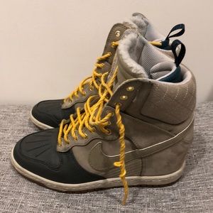 Nike High top wedges